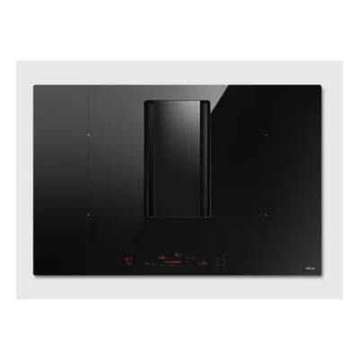 Induktsioonpliidiplaat sisseehitatud õhupuhastiga ELICA NikolaTesla Alpha B BL/A/78, 78 cm, 4 keeduala, duct-out, 7200