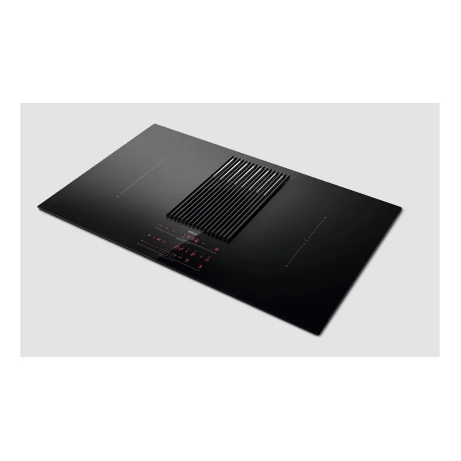 Integreeritav induktsioonpliit õhupuhastiga ja kaaluga ELICA NikolaTesla Libra EVO BL/A/83, 83 cm, 4 tsooni, 2xBridge, 7200 W, klaaskeraamika, A+, must – 4