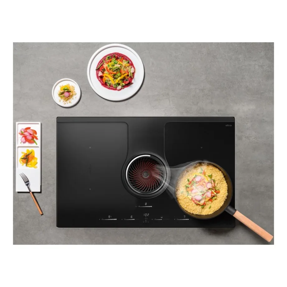 Integreeritav induktsioonpliit sisseehitatud õhupuhastiga ELICA NIKOLATESLA ONE HP RAW BR/A/83, 83 cm, 4 tsooni, 2xBridge, A++ energiaklass, must matt – 4