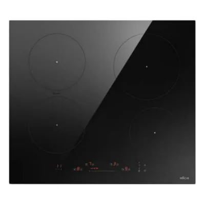 Integreeritav 60 cm induktsioonpliidiplaat puute-slaiderjuhtimisega ELICA PRIMIS 604 PLUS BL, 4 tsooni, 1xBridge,