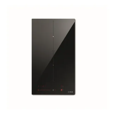 30 cm kahe tsooniga induktsioonpliidiplaat sillatsooniga Elica RATIO 302 PLUS BL, 3700 W, puutejuhtimine liuguriga,