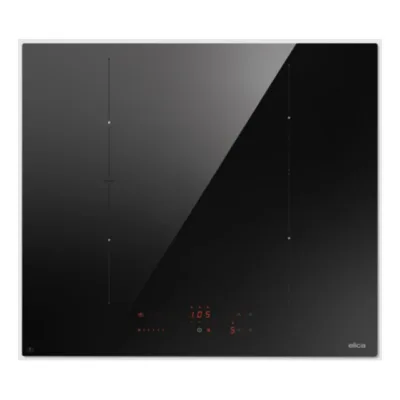Induktsioonpliidiplaat 60 cm juhtmevaba õhupuhasti juhtimisega Elica Ratio Connex 604 Plus BL, 4 tsooni, 1x bridge,