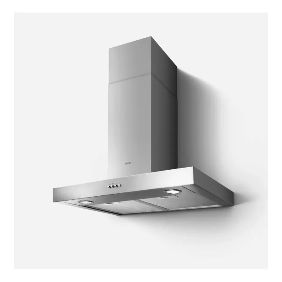 Seinale paigaldatav T-kujuline õhupuhasti LED-valgustusega ELICA SPOT NG H6 IX/A/60, 60 cm, roostevaba teras, õhuvõimsus kuni 368 m³/h, 150 mm väljatõmme