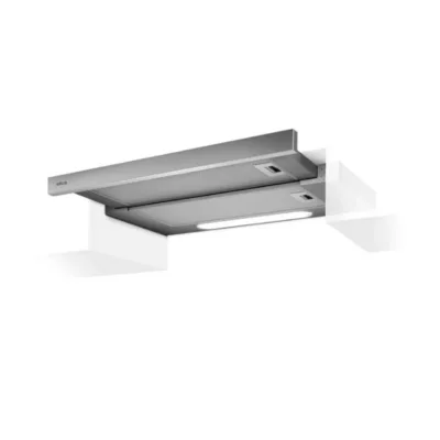 Integreeritav teleskoop õhupuhasti LED-valgustusega Elica TT14 LUX GRIX/A/60, 60 cm, roostevaba teras, 125–304 m³/h,