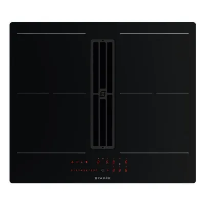 Induktsioonpliit sisseehitatud õhupuhastiga FABER GALILEO SLIM F600, 60 cm, 4 tsooni, 2x Bridge, 7400 W, A+