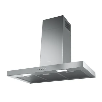 Integreeritav T-kujuline õhupuhasti roostevabast terasest FABER STILO SMART X A60, 60 cm, LED valgustus, 230–430 m³/h,