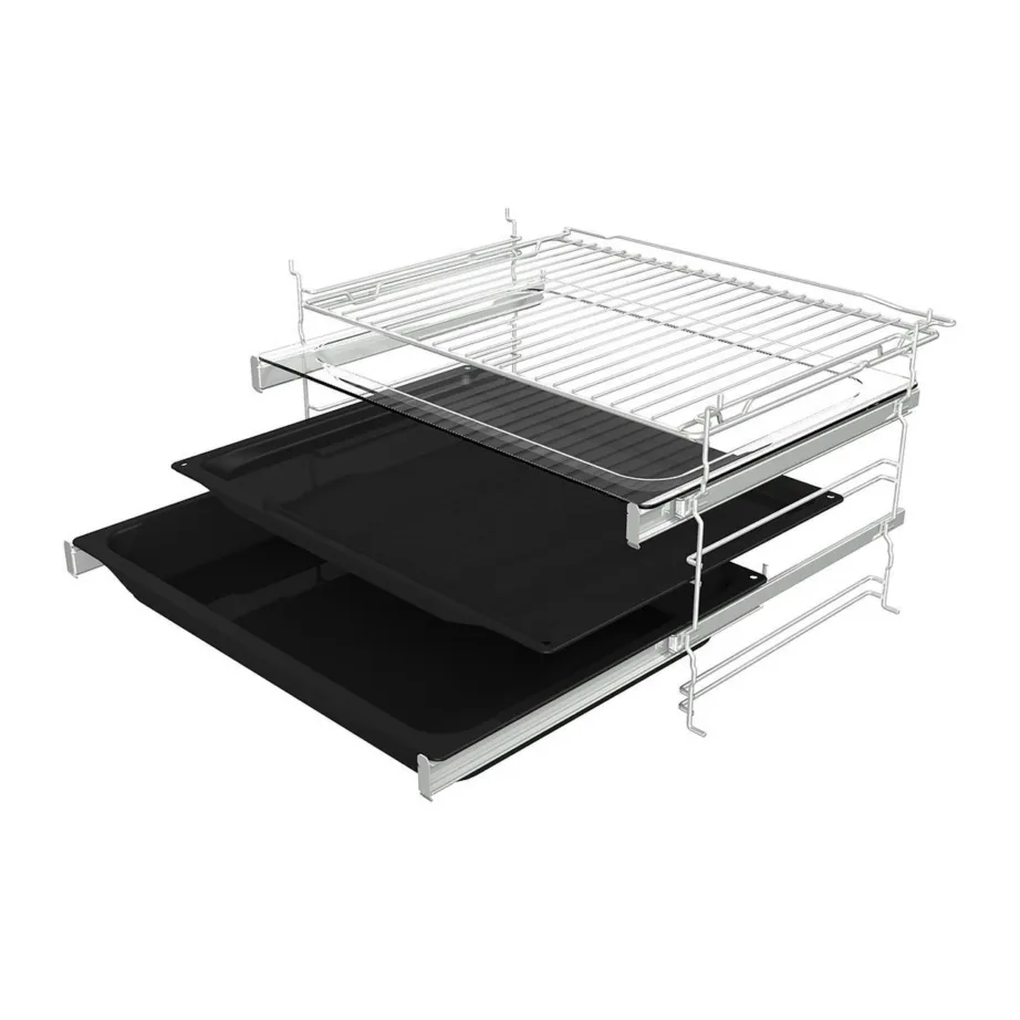 Integreeritav elektriahi AquaClean puhastusega Gorenje BOS6737E20FBG, 77 l, A-klassi, 60 cm, must täisklaasuks, teleskoopsiinid 2 tasandil, pehme ukse sulgemine – 4