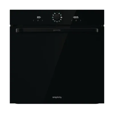 Integreeritav elektriahi lisaauru ja AquaCleaniga GORENJE BOS6737SYB, 77 l, pöördõhk, A energiaklass, 60 cm, must