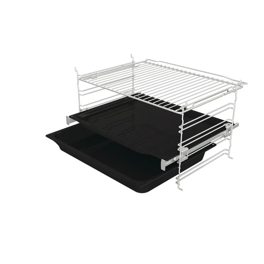 Integreeritav aurufunktsiooniga elektriahi GORENJE BOS6747A05DG, 77 l, A+ energiaklass, must täisklaasuks, AquaClean puhastus, teleskoopsiinid, pehme sulgumisega uks, 60 cm – 3