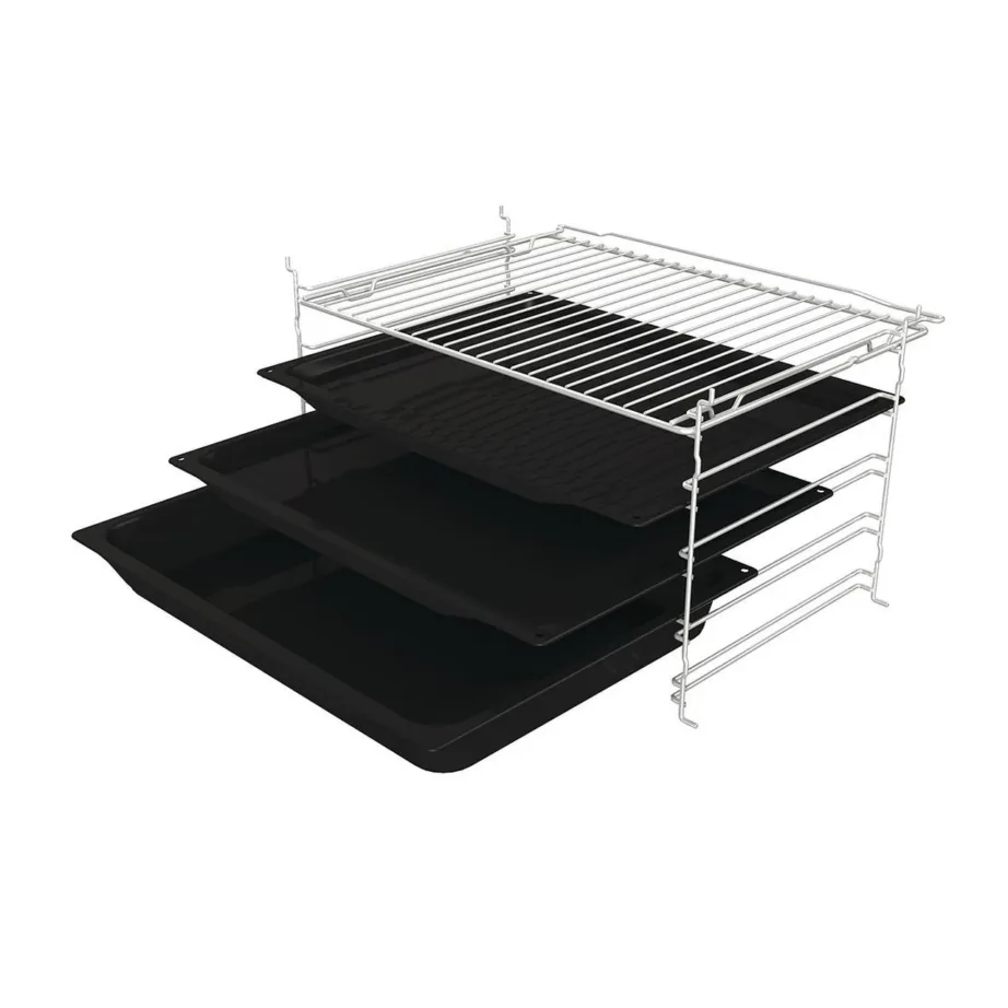 Pürolüüsiga integreeritav ahi Gorenje BPS6737E04DBG, 77 l, A+, elektriline, must täisklaasuks, 60 cm – 3