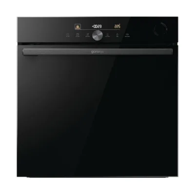 Integreeritav pürolüütiline auruahi Wi-Fi-ga Gorenje BPSA6747DGWI, 77 l, A+ energiatõhusus, 60 cm, must klaasesipaneel
