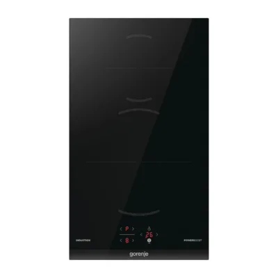 Kahe keedualaga 30 cm integreeritav induktsioonpliit Gorenje GI3201BC, vitrokeramika pind, puutetundlik juhtimine,