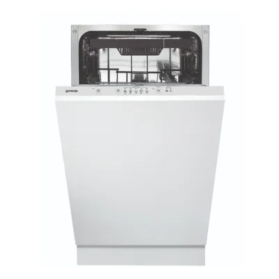 45 cm täisintegreeritav nõudepesumasin Gorenje GV520E10S, 11 komplekti, energiaklass E, 47 dB, 5 programmi, roostevaba
