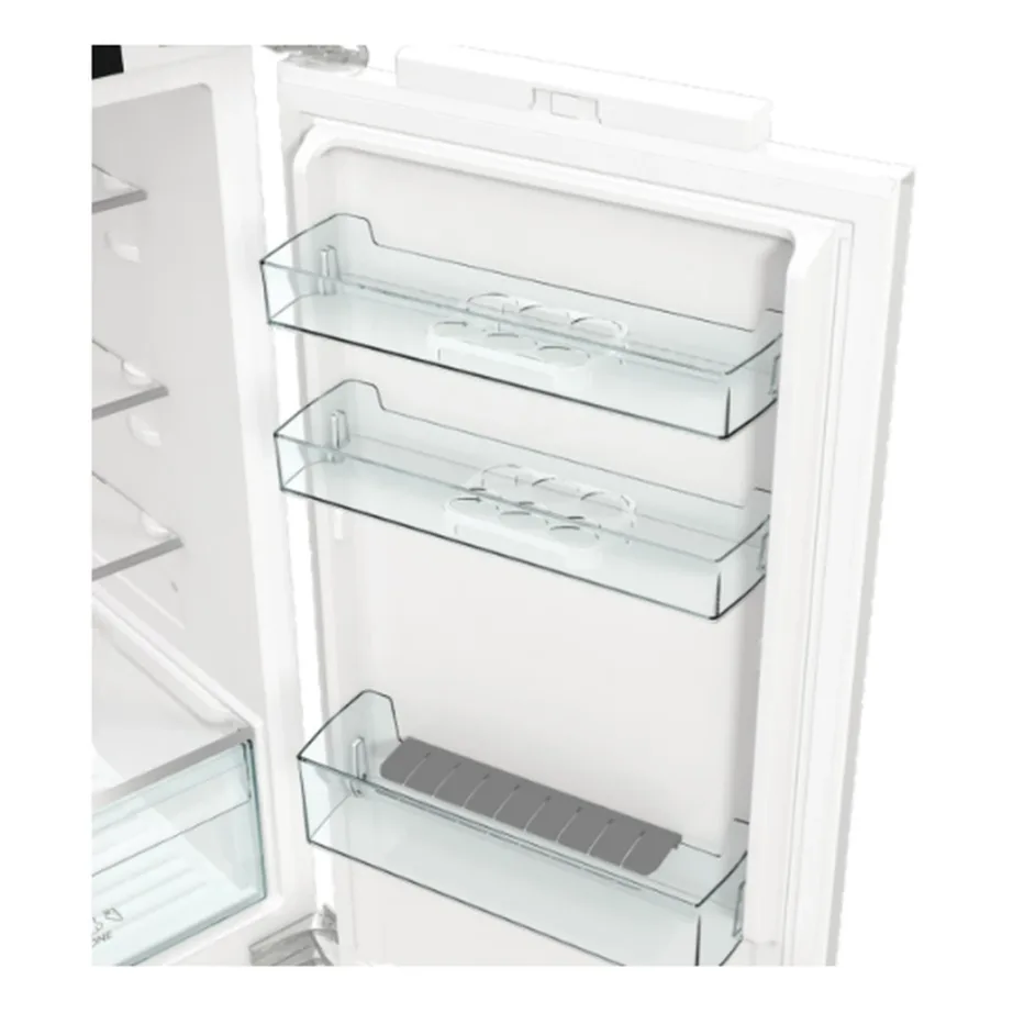 Integreeritav NoFrost külmik sügavkülmaga all Gorenje NRKI517E42, inverterkompressor, E energiaklass, 252 l, 177.2 cm, LED-valgustus, ukse-uksele paigaldus, valge – 5
