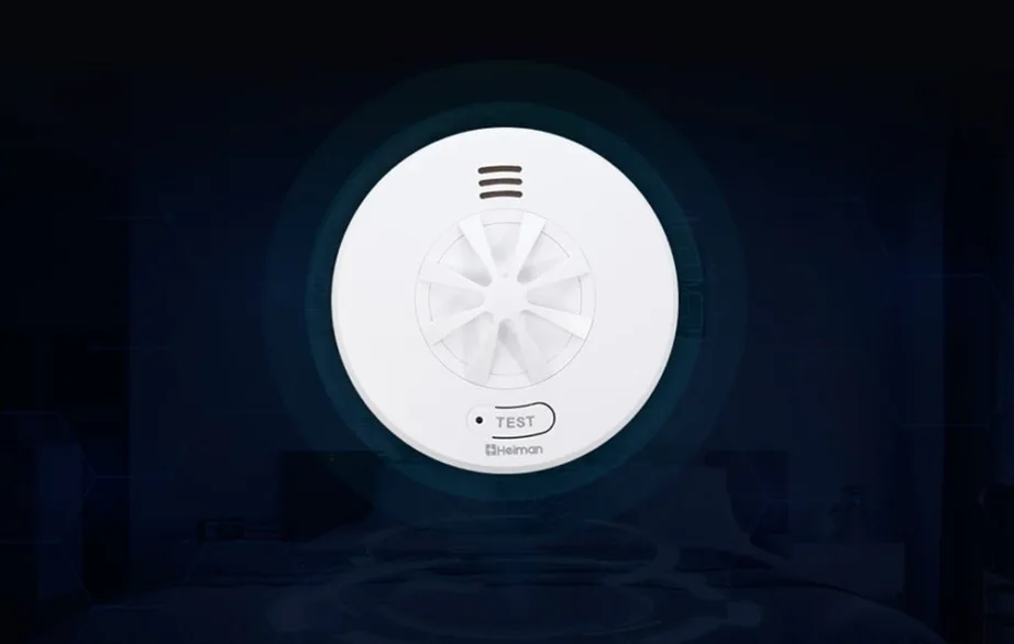 Heiman HM-5HW omavahel ühendatav traadita kuumaandur Tuya, 85 dB – kööki, katlaruumi ja garaaži – 6