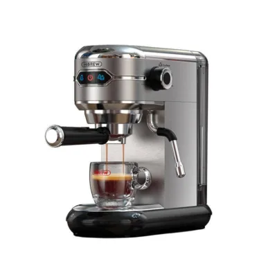 Portafilter espressomasin 19 bar ja piimavahustajaga HiBREW H11, 1450 W, 1.1 L veepaak, ESE padjad ja jahvatatud kohv,
