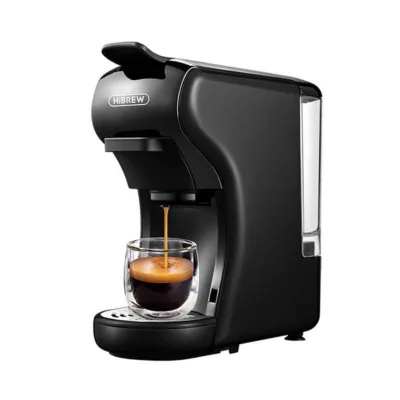 Kapsel- ja jahvatatud kohvi kohvimasin 19 bar HiBREW H1A, Nespresso/Dolce Gusto/ESE, 1450 W, kiire soojenemine ~40 s,