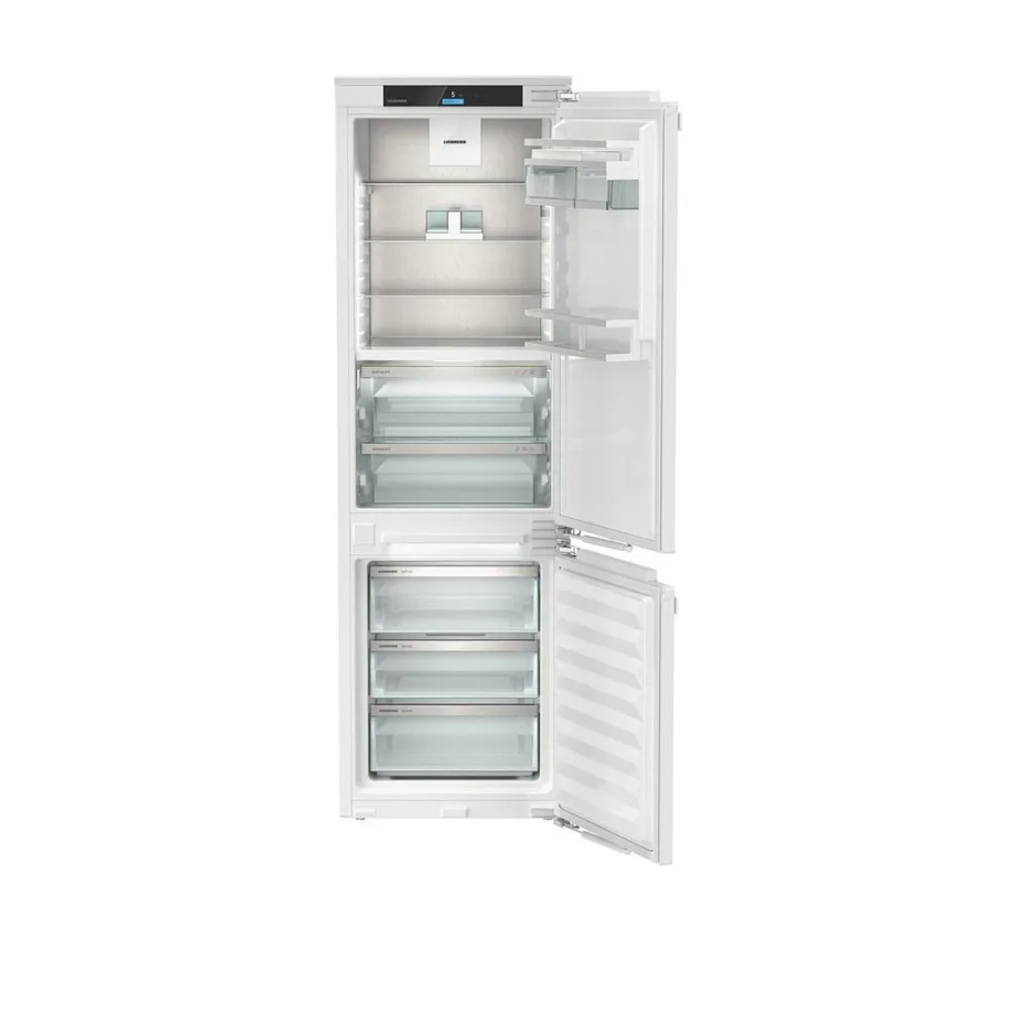 Integreeritav külmik-sügavkülmik BioFresh ja NoFrostiga LIEBHERR ICBNci 5153, 178 cm, 60 cm kapp, 175+70 l, energaklass C, 33 dB, Wi‑Fi, uks-uksele paigaldus, valge – 2