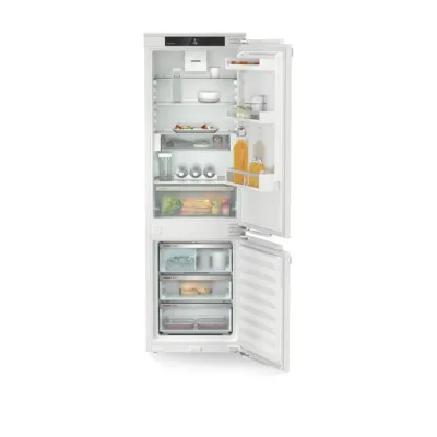 Integreeritav NoFrost külmik-sügavkülmik jäämasinaga LIEBHERR ICNd 5133, 177 cm, 183/71 L, D energiatõhusus, veepaagiga