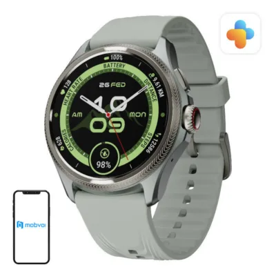 Vastupidav safiirklaasiga nutikell GPS ja NFC Mobvoi TicWatch Pro 5 Enduro, 1.43″ OLED + madala tarbega ekraan, Wear OS
