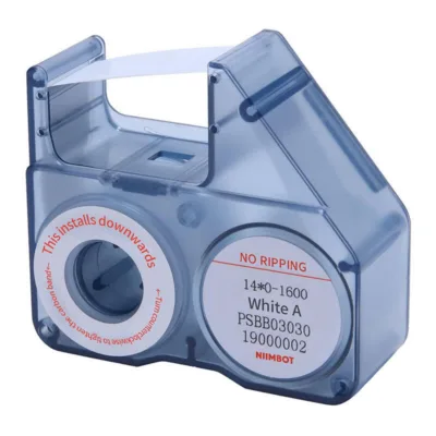 Valge etiketilint Niimbot B18 sildiprinterile NIIMBOT RR14-16 white, 160 cm rull, termiline