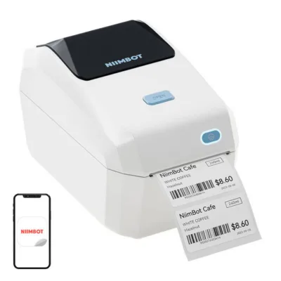 Kaasaskantav termiline etiketiprinter 203 dpi ja 180 mm/s NIIMBOT K3, Bluetooth/USB, 20–80 mm ja 15–300 mm etiketid,