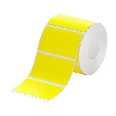 Kahevärvilised termoetiketid kollasel taustal NIIMBOT T50*30-230dualYellow, 50 × 30 mm, 230 tk, Niimbot B21 PRO-le,