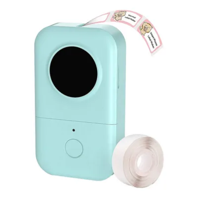 Kaasaskantav etiketiprinter Bluetoothi ja termotrükiga, 203 DPI Phomemo D30-GN, 12–15 mm printlaius, Print Master,