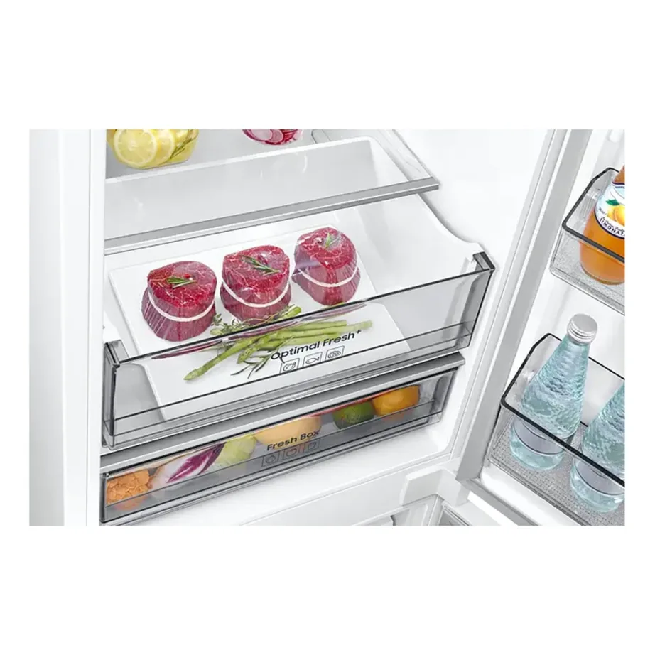 Integreeritav külmik alumise sügavkülmaga No Frost Samsung BRB80F26ADS0EO, 60 cm, 190/74 L, D-energiaklass, liughinged, 177.5x54x55 cm, Wi‑Fi, valge - 14