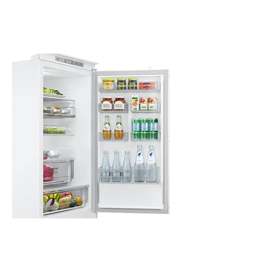 Integreeritav külmik alumise sügavkülmaga No Frost Samsung BRB80F26ADS0EO, 60 cm, 190/74 L, D-energiaklass, liughinged, 177.5x54x55 cm, Wi‑Fi, valge - 17