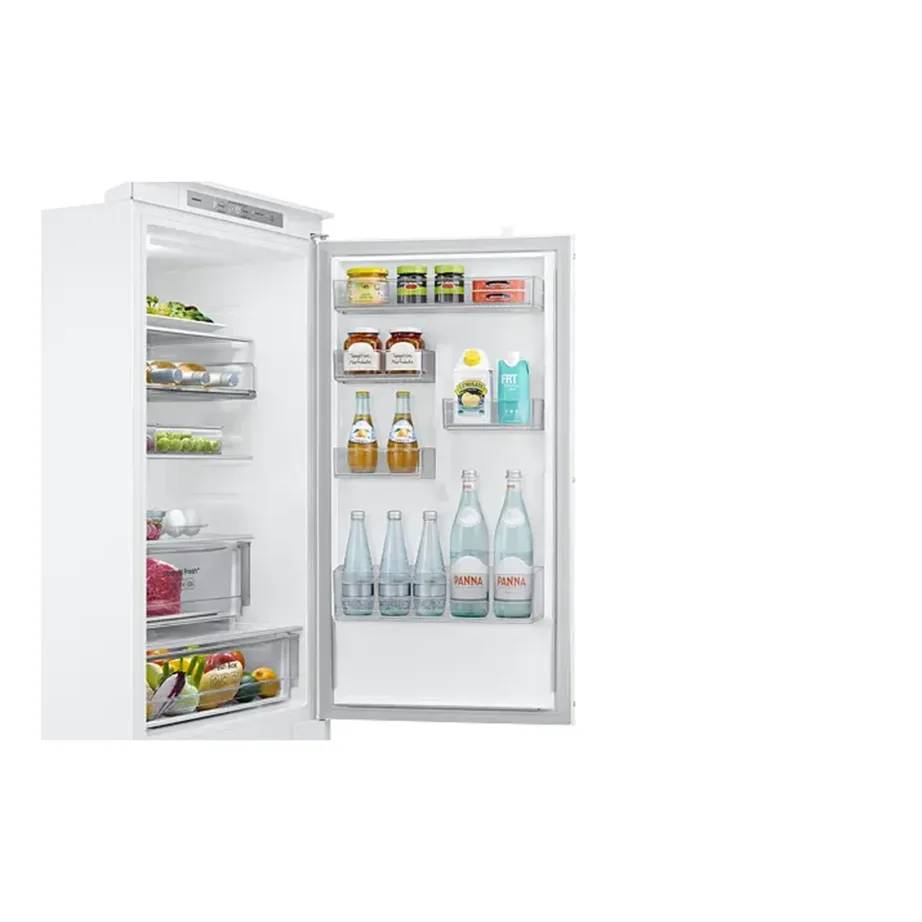 Integreeritav külmik alumise sügavkülmaga No Frost Samsung BRB80F26ADS0EO, 60 cm, 190/74 L, D-energiaklass, liughinged, 177.5x54x55 cm, Wi‑Fi, valge - 18
