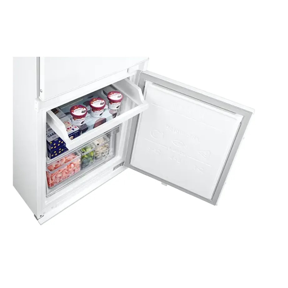 Integreeritav külmik alumise sügavkülmaga No Frost Samsung BRB80F26ADS0EO, 60 cm, 190/74 L, D-energiaklass, liughinged, 177.5x54x55 cm, Wi‑Fi, valge - 9