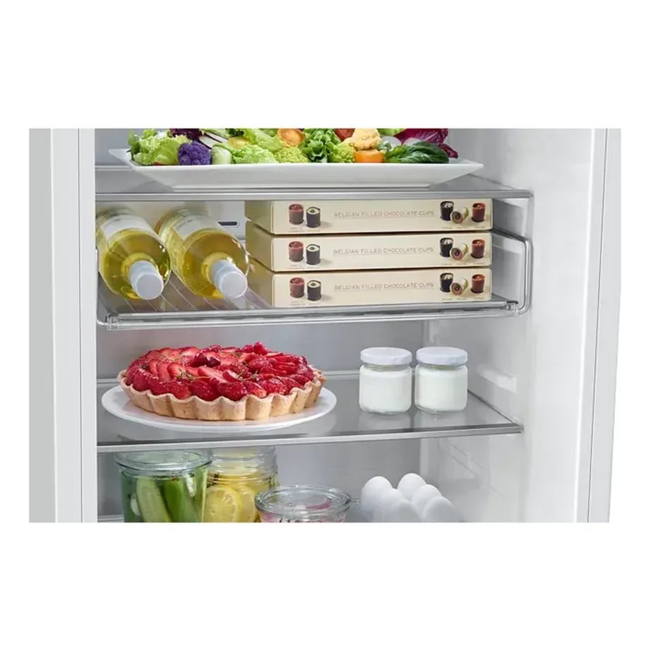 Integreeritav no frost külmik sügavkülmaga SAMSUNG BRB80F26CEF0EO, 60 cm, 193+74 l, Wi-Fi, uks-uksele paigaldus, 35 dB, LED, valge, E - 11