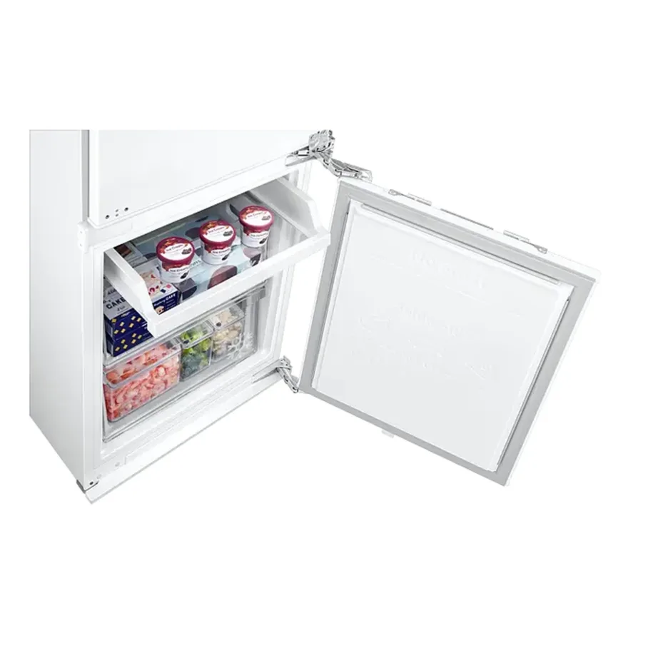 Integreeritav no frost külmik sügavkülmaga SAMSUNG BRB80F26CEF0EO, 60 cm, 193+74 l, Wi-Fi, uks-uksele paigaldus, 35 dB, LED, valge, E - 9
