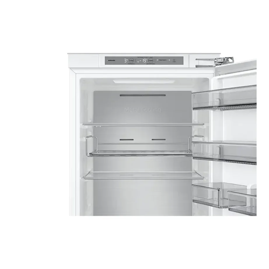 Integreeritav No Frost külmik alumise sügavkülmaga SAMSUNG BRB80F30ADF0EO, 60 cm, 224+74 L, Twin Cooling, Cool Select+, Wi‑Fi, uks-uksele paigaldus, D energiaklass, 35 dB – 8