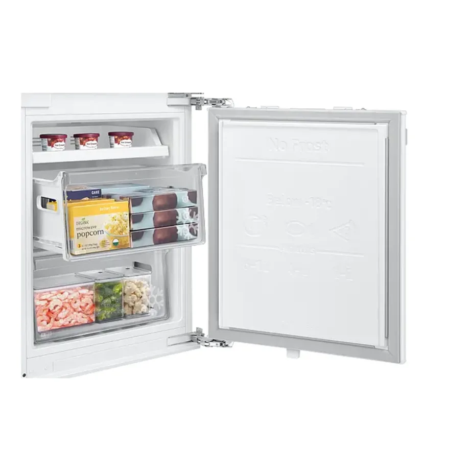 Integreeritav No Frost külmik alumise sügavkülmaga SAMSUNG BRB80F30ADF0EO, 60 cm, 224+74 L, Twin Cooling, Cool Select+, Wi‑Fi, uks-uksele paigaldus, D energiaklass, 35 dB – 10