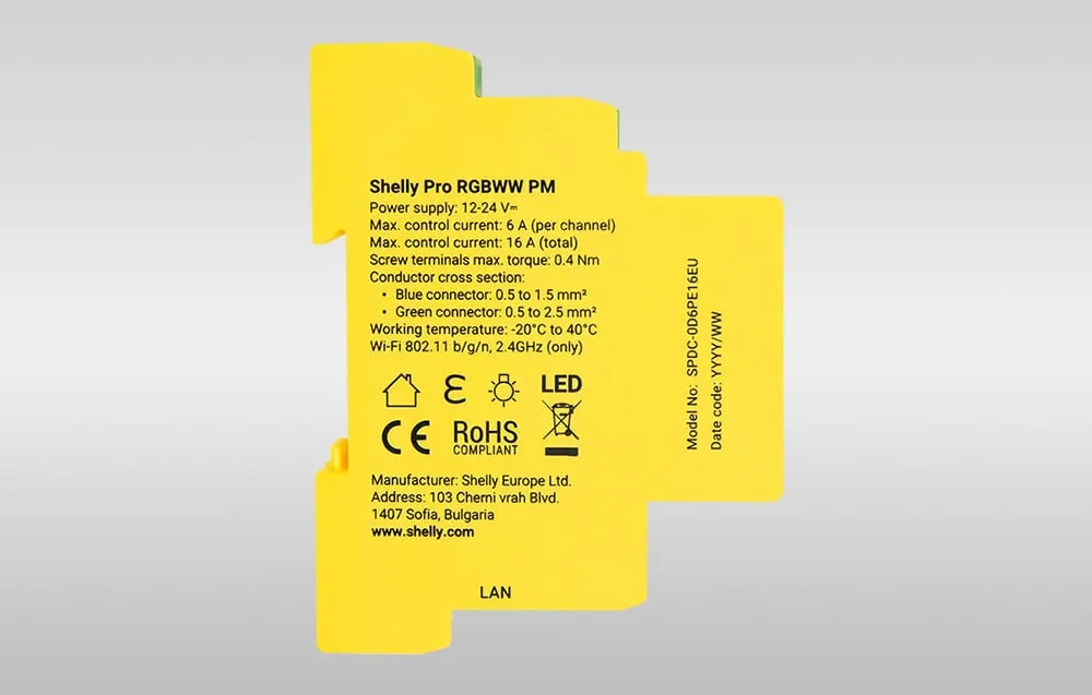 Turvafunktsioonid: ülekuumenemis‑, ülepinge‑ ja ülekoormuskaitse ning leegiaeglustav korpus