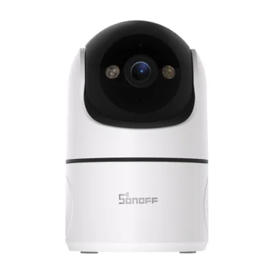 Siseruumi Wi‑Fi pöörd-IP-kaamera 1080p liikumisjälgimisega Sonoff CAM-PT2, 340°/180°, 940 nm IR ja värviline öövaade,
