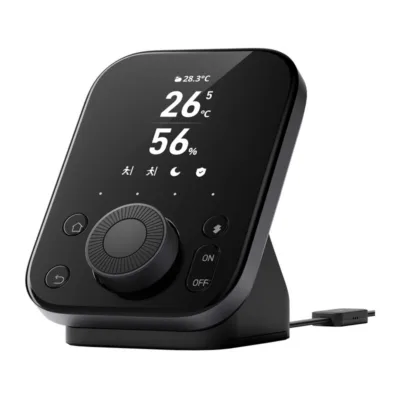 Matter nutikodu keskus IR-juhtimisega SwitchBot Hub 3, Wi‑Fi 2.4 GHz, Bluetooth LE, kuni 30 Matter seadet, 360° IR