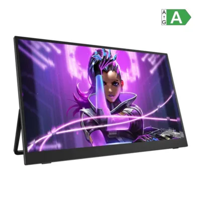 Kaasaskantav 4K IPS monitor 17,3″ Uperfect UGame J5 M173J15, 3840×2160, 60 Hz, matt ekraan, 400 cd/m², 1000:1, 2× USB‑C