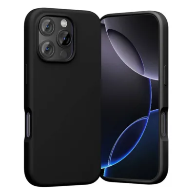 Vedelast silikoonist MagSafe-ümbris iPhone 16 Pro-le Vention KUHB0-30, 38x N52 magnetit, 7–8.5 N, tõstetud servad 3.5