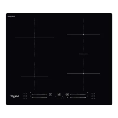 60 cm integreeritav induktsioonpliidiplaat CleanProtect kattega WHIRLPOOL WB S4360 CPNE, 4 tsooni, 1xBridge, raamita,