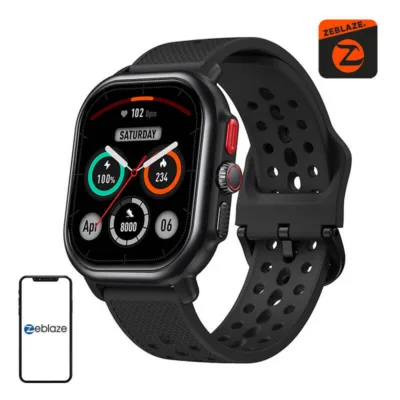 Nutikell AMOLED-ekraani ja GPS-iga Zeblaze Beyond 3 Pro, 2,15″ 415×505, 1000 nitti, Bluetooth-kõned, 100+