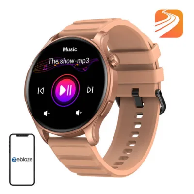 AMOLED nutikell Bluetooth‑kõnedega Zeblaze Btalk 3 Pro, 1.43″ 466×466, 1000 nitti, Always‑on, IP68, 260 mAh kuni 14