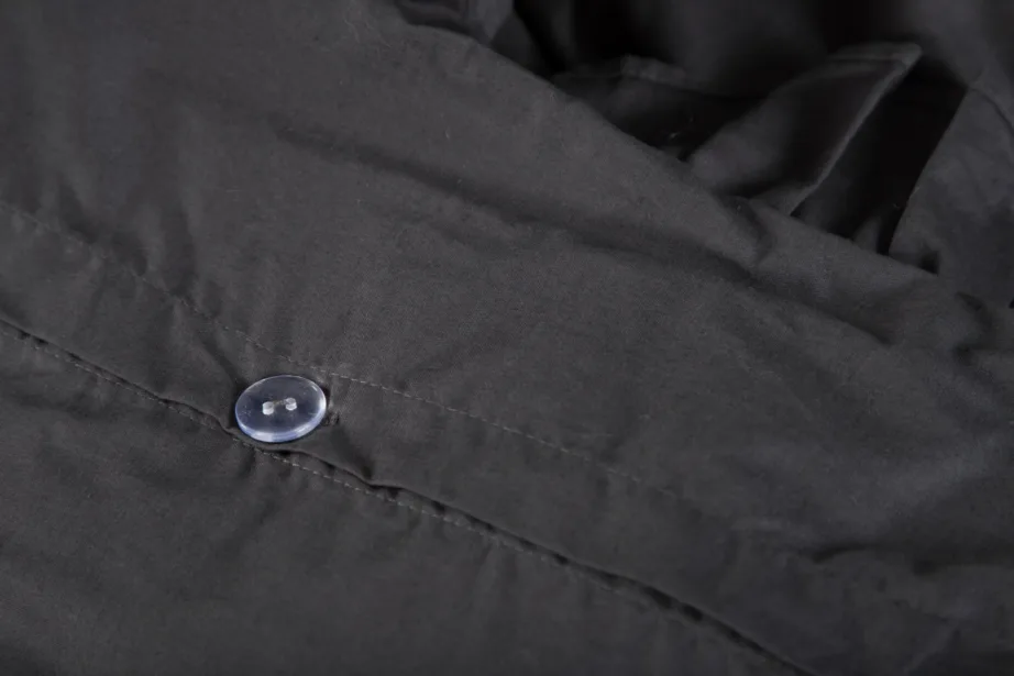 Antratsiitvärvi puuvillane voodipesukomplekt Levi satsidega (240×220 cm), 16014-588 – 6