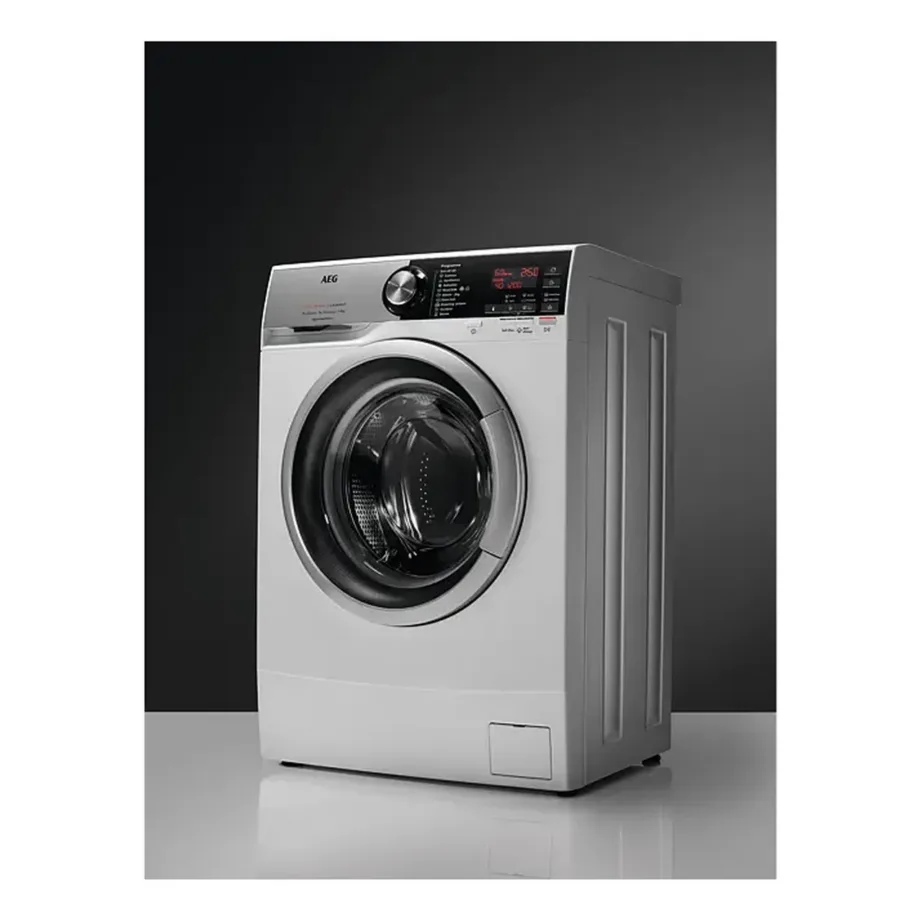 Kitsas 7 kg esiklaaditav pesumasin AEG L6SME47S, 1400 p/min, B energiaklass, ProSense, aurufunktsioon, TimeSave, inverter-mootor, 60x85x48.7 cm, valge – 4