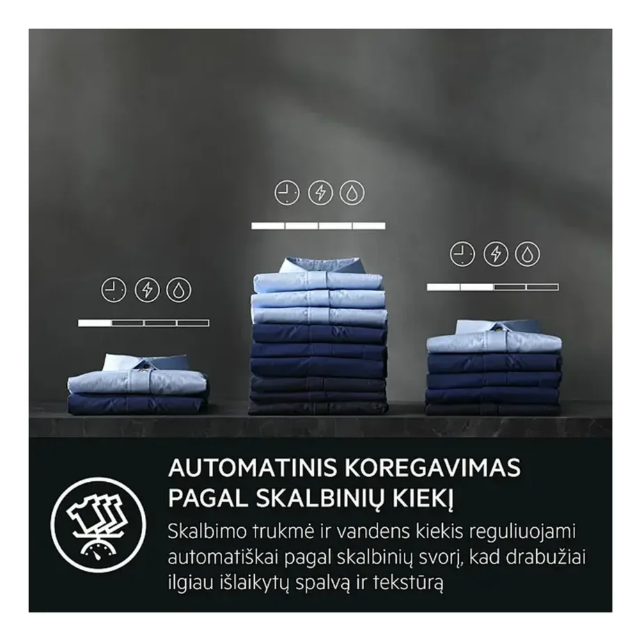 11 kg A-klassiga auruprogrammiga pesumasin AEG LFR73044SCE, eestlaetav, 1400 p/min, WiFi, vabaltseisev, 60 cm, valge – 8