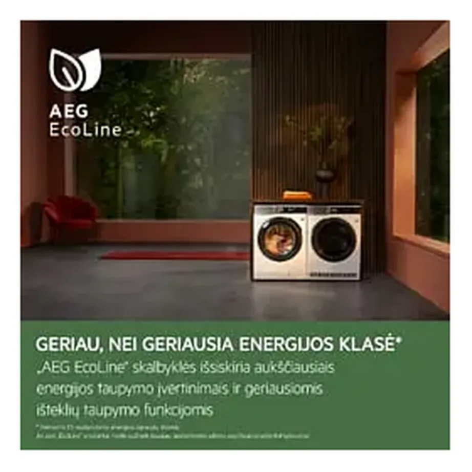 Eestlaetav auruprogrammiga pesumasin AEG LFR73844VE, 8 kg, 1400 p/min, energiatõhusus A, UniversalDose kapslisahtel, 12 programmi, inverter-mootor, valge – 18