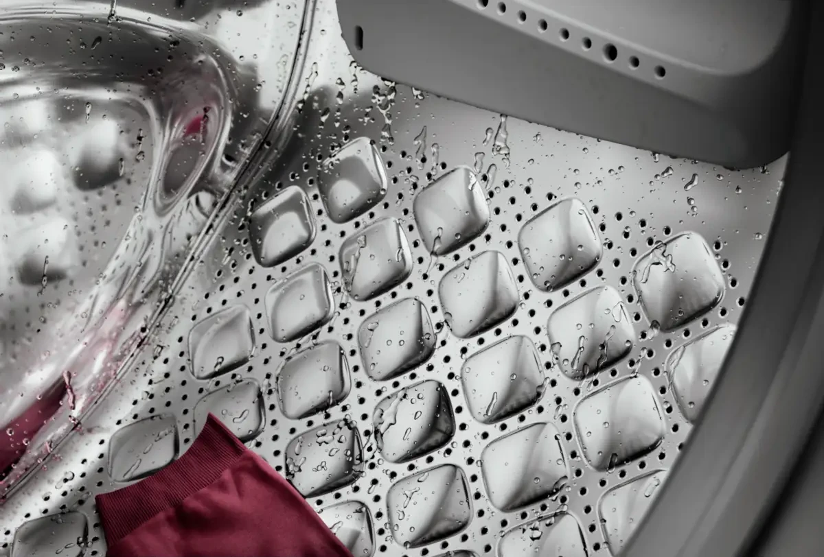 Care trumli eriline muster aitab pesu õrnemalt töödelda