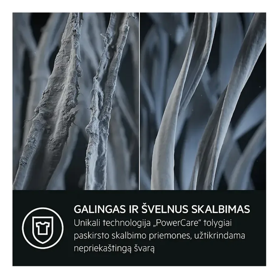 8 kg A-klassi esiküljeltlaetav pesumasin AEG LFR83844VE, 1400 p/min, PowerCare, UniversalDose kapslisahtel, auruprogramm, inverter-mootor, valge, 60 cm – 10